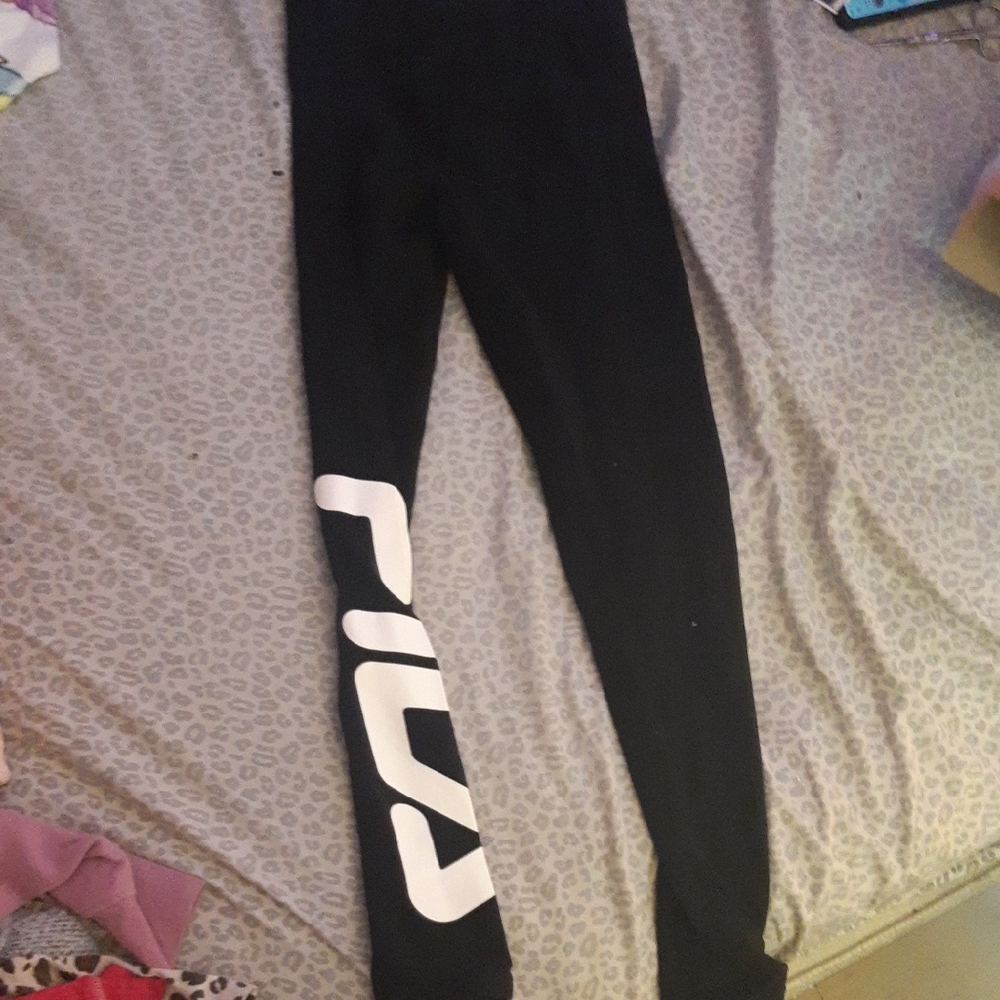 Fila Black Performance Leggings